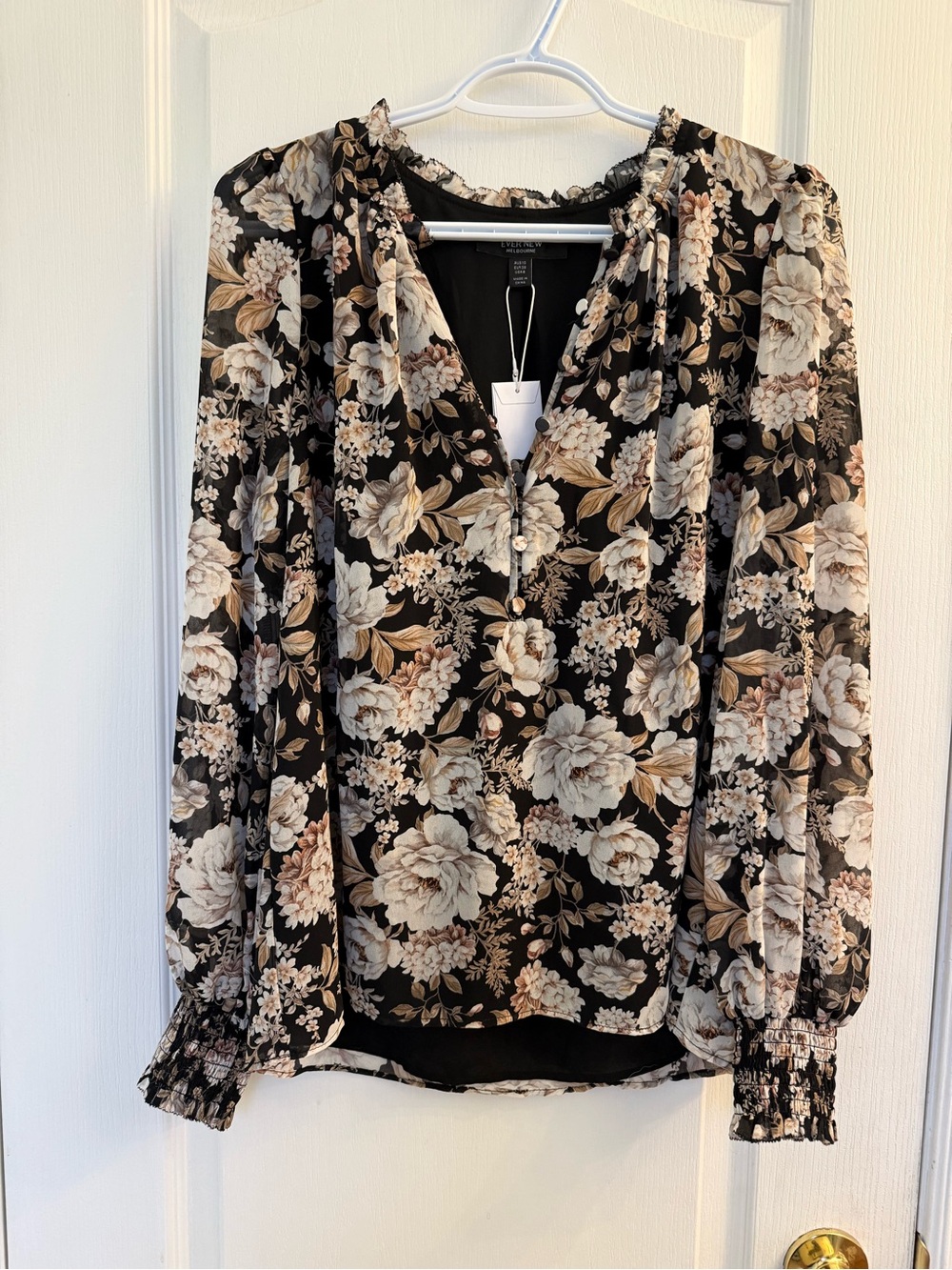 Ever New Sara Boho Blouse - Blackburn Floral